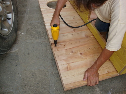 building a treehouse